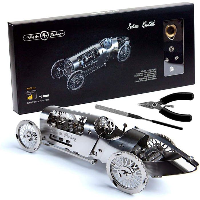 Puzzle 3D - Time for Machine - Silver Bullet - Véhicules et engins - Adulte - Intérieur