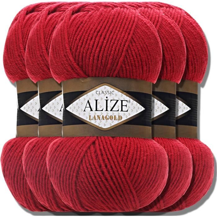 ESTAMBRE ALIZE VELLUTO PAQ 5 MADEJAS 100 GRS C/U (UN MISMO COLOR POR