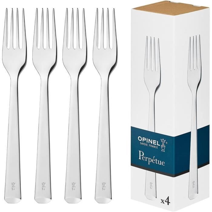 GRÄWE Lot De 4 Fourchettes De Table Aspect Nacre - Couverts Haut De Gamme