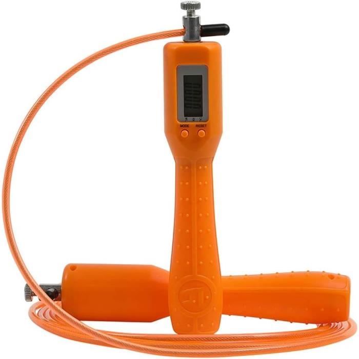 Corde à Sauter Réglable 2.8m - Pour Fitness, Crossfit, Boxe - Poignées Antidérapantes - Adultes Et Enfants