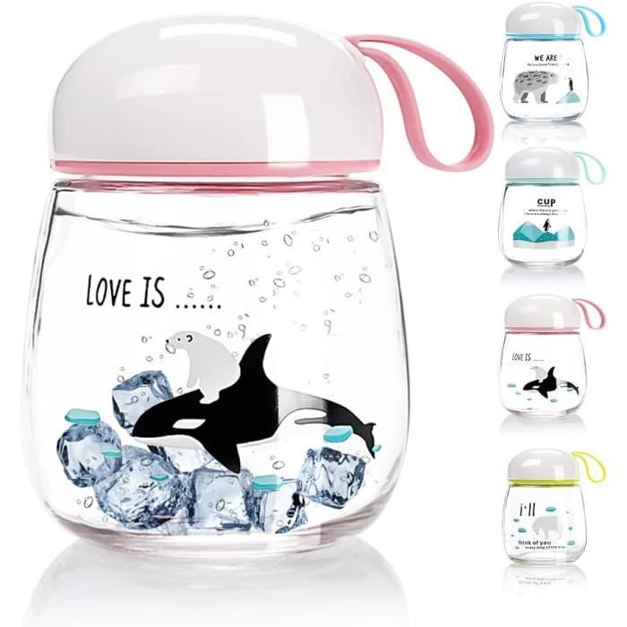 Théière En Verre Borosilicate 1000 Ml - Avec Filtre Amovible Et Couvercle Bois - Résistante à La Chaleur