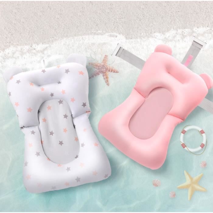 Coussin De Bain Bebe Tapis De Bain Antiderapant Pour Bebe Douche Coussin Flottant De Support Pour Bain Bebes Blanc Cdiscount Puericulture Eveil Bebe