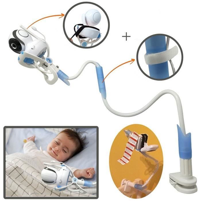 Support de moniteur de bébé universel Caméra vidéo support de support de  lit bébé berceau cadeau ZBB90819001 KIT CHARGEUR