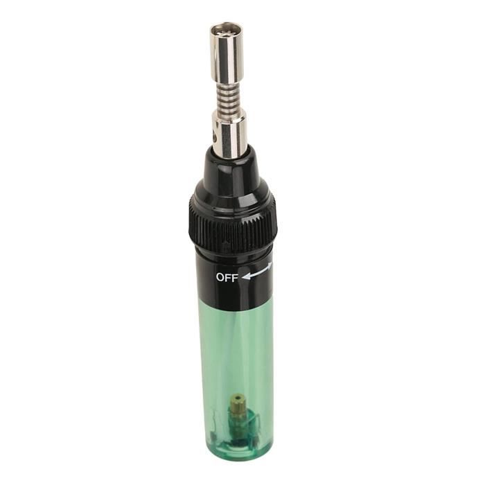 Chalumeau à Gaz Butane Sans Fil - Fer à Souder Pistolet 1300°C Portable Pour Soudure Précision