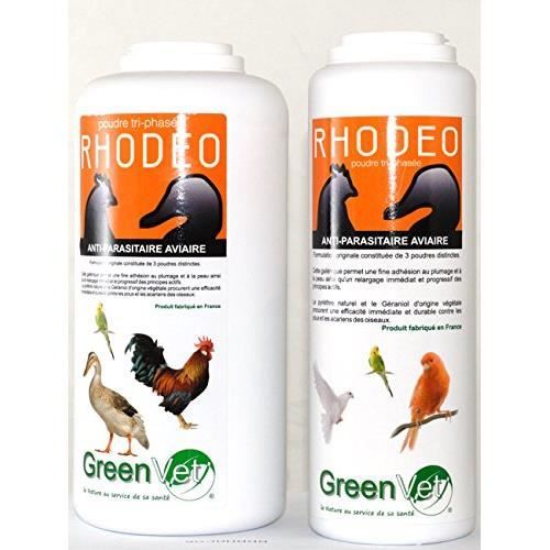 Meilleurs prix pour Greenvet Rhodeo Poudre Aviaire 250g