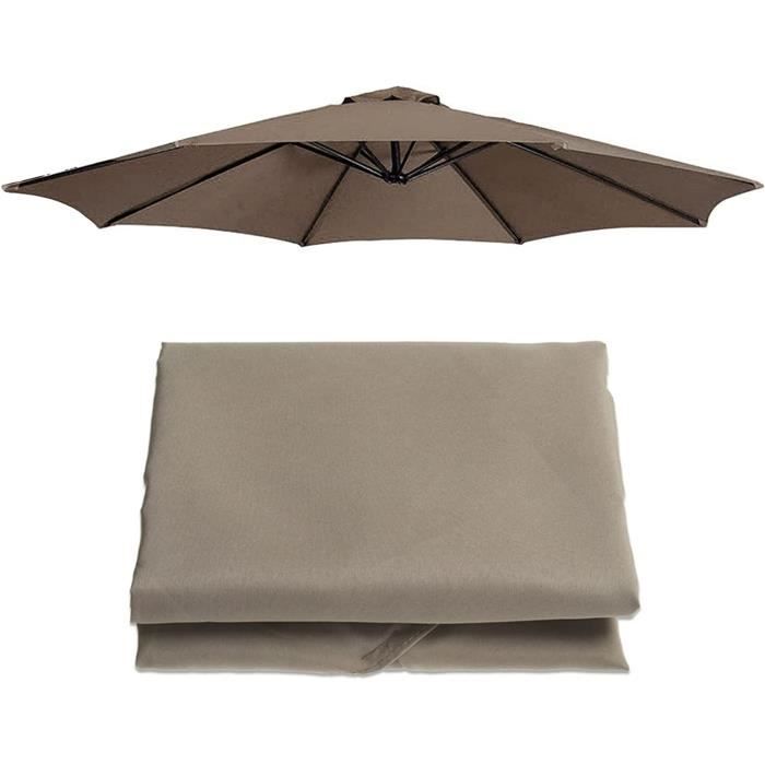 Housse De Protection Imperméable Pour Parasol De Patio - Tissu Oxford 210D, Résistante Aux UV, Avec Sangles Anti-vent (environ 35x50x190 Cm) - 4