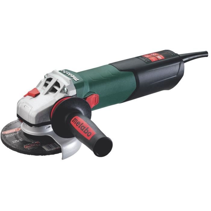 Meuleuse dangle METABO WE 17 125 Quick Tronçonnage Métal Poignée MVT