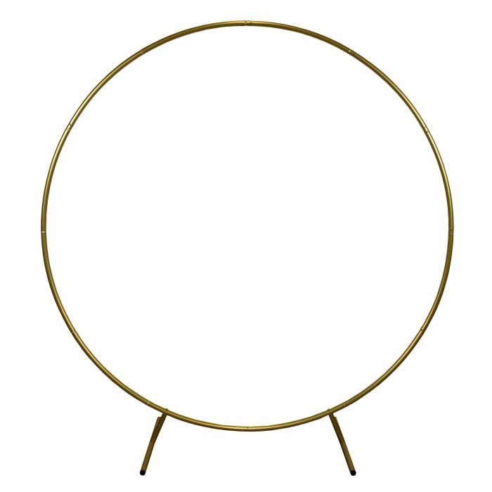 Arche Circulaire à Décorer pour Mariage - 200cm - Dorée