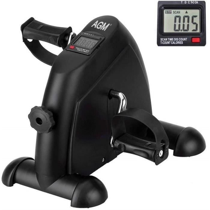 Mini Vélo D'appartement Pliable - Écran LCD, Résistance Réglable - Idéal Pour Le Bureau Ou La Maison - 4