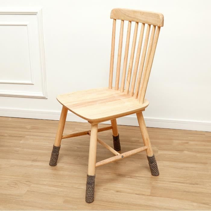 12pcs Couvre-pieds de table et de chaise en laine tricotée et silicone  Anti-rayures-tampon chaise protection parquet meubles-embout - Cdiscount  Bricolage