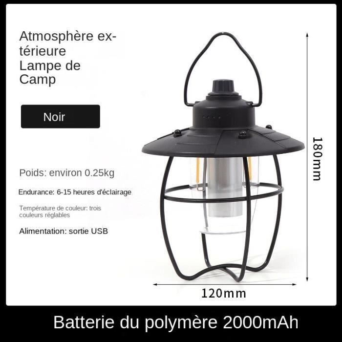 Lampe de camping en plein air Camping en plein air lumière Base d