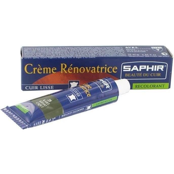 SAPHIR Cirage Cr&egrave;me R&eacute;novatrice  tube 25 ml fauve