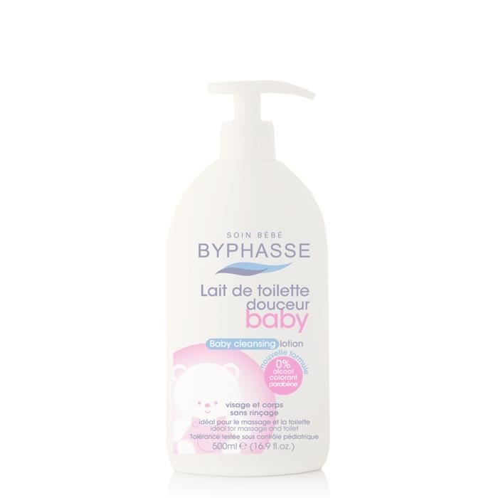 Lait De Toilette Douceur Bebe Visage Et Corps 500 Ml Cdiscount Puericulture Eveil Bebe