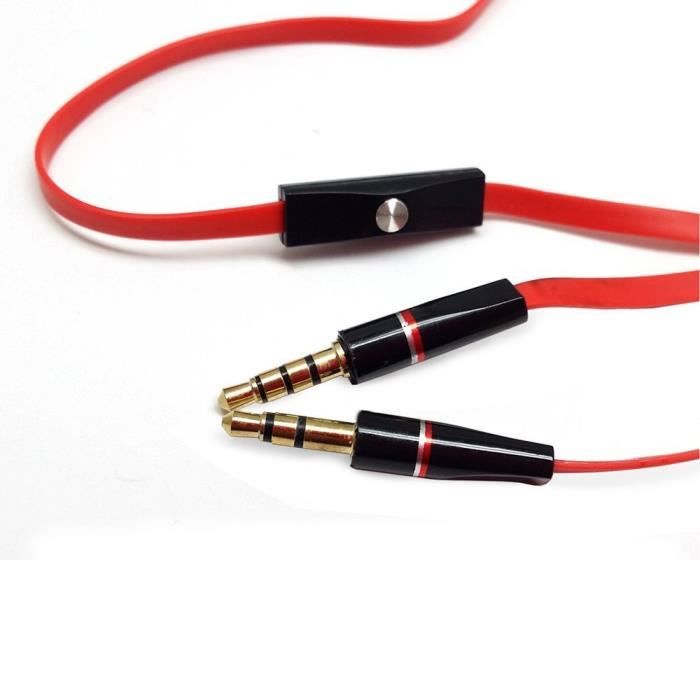 Cable De Remplacement Pour Dr Dre Monster Beats Casque Ecouteur Solo