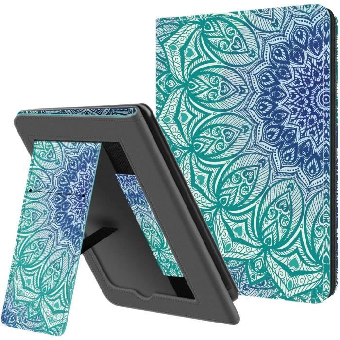 Housse Rabattable En Simili Cuir Pour Kindle Paperwhite / Kindle 10e Gén | Avec Aimant Et Stylet