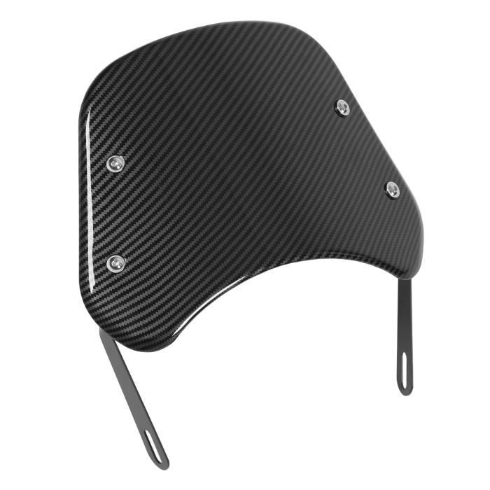 Honda VFR800 Pare-brise Double Bulle Noir Pour 2002-2012 - ABS