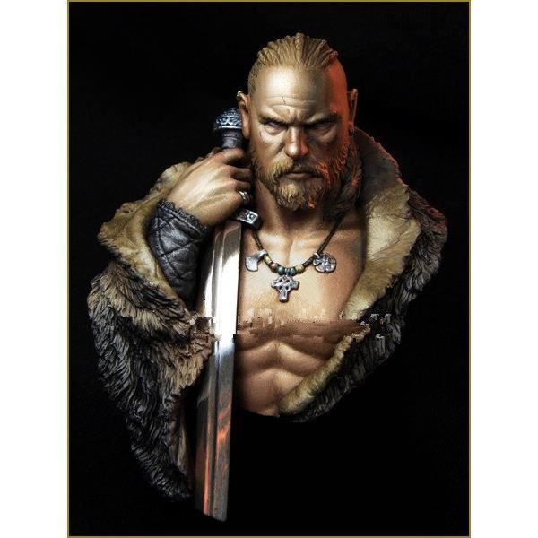 Kit Figurine Résine 1/32 – Ancien Homme Assis Avec Instruments – Modèle Non Assemblé Non Peint – 54mm