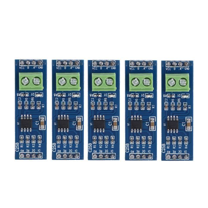 Module Convertisseur TTL Vers RS-485 - Transmission Série Industrielle - Distance Jusqu'à 1 Km - Anti-interférences