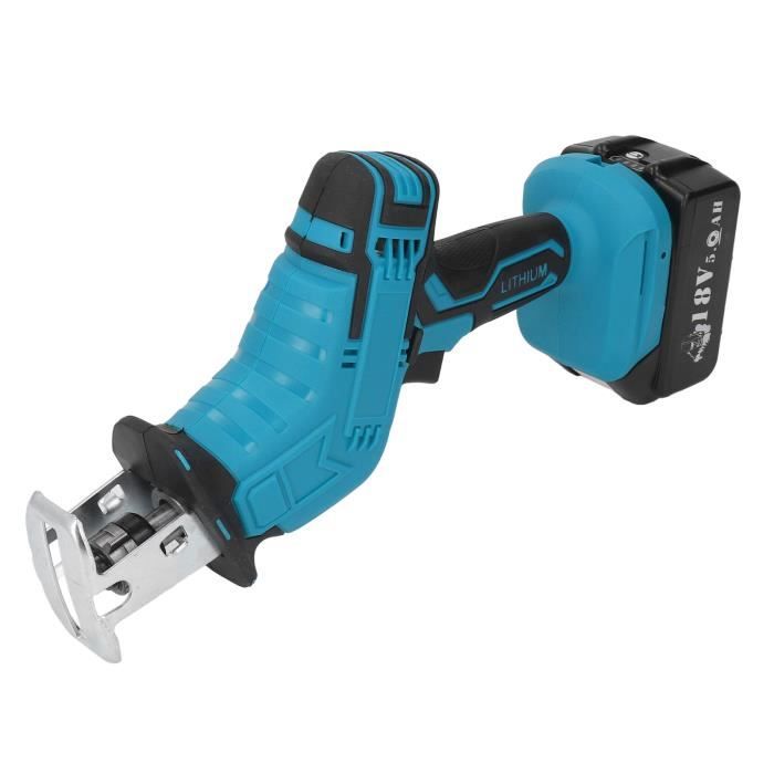 Scie Sabre Électrique 900W - Usage Universel Bois/Métal/Plastique - Lame SDS Changeable Sans Outil - Poignée Ergonomique