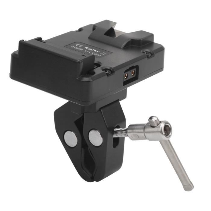 Plaque Batterie V-Lock Avec Sortie D-Tap - Support Pour Batterie Caméra Type V, Montage Facile
