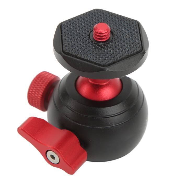 Rotule de Trépied avec Poignée, D30 Rotule Tout Métal CNC Monopode Panoramique Support de Caméra Rotule de Trépied avec Poignée, D30 Rotule Tout Métal CNC Monopode Panoramique Support de Caméra