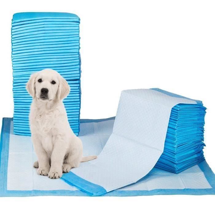 Comparer les prix de Tapis éducateurs - HuiYa - Lot de 40 - Super absorbants - 6 couches - Pour chiots