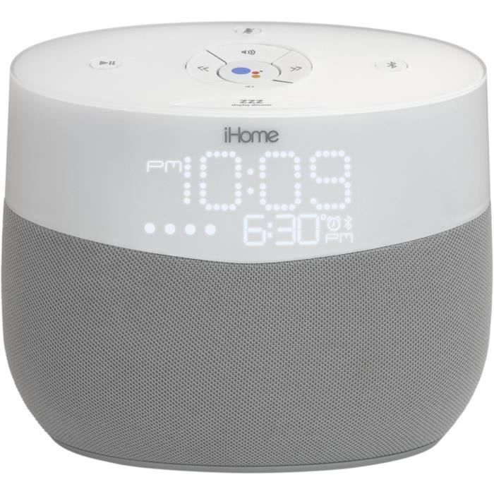 IHOME - IGV1WC - Enceinte Google Home Bluetooth & Réveil - Cdiscount TV Son  Photo