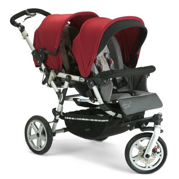 poussette jumeaux jane powertwin pro 3 roues