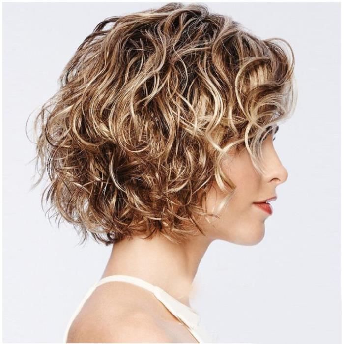 Perruque cheveux courts naturels store