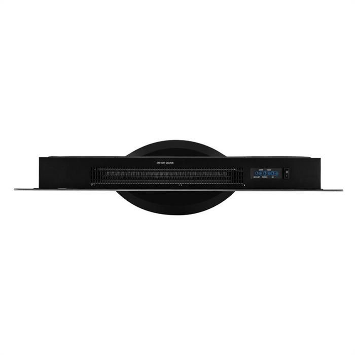 Klarstein Basel Cheminée électrique 2000W Ventilateur chaud LED Télécommande