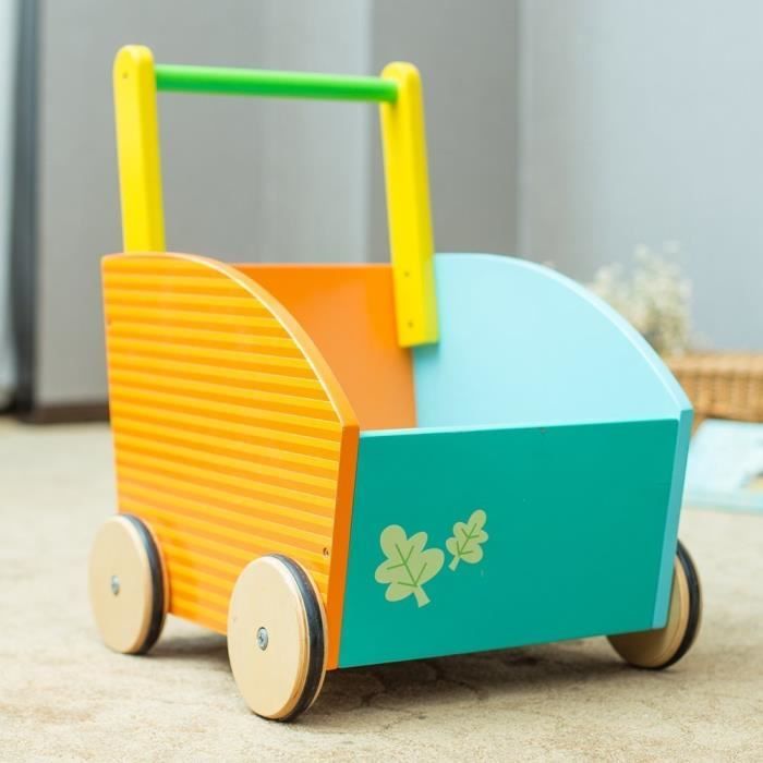 Labebe Premiers Pas De Bebe Jouets Chariot D Activites En Bois