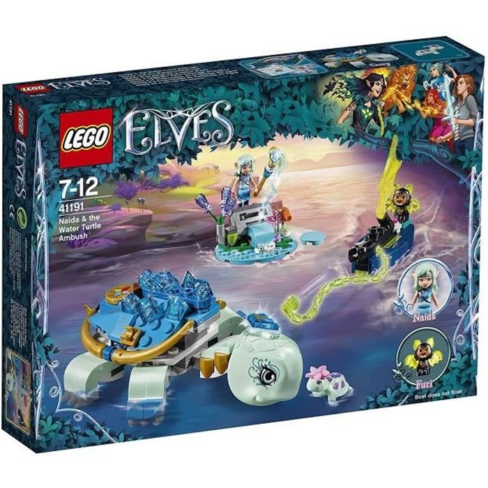 LEGO® Elves 41191 Naida et le piège de la tortue d'eau - Jeu de  construction - Cdiscount Jeux - Jouets
