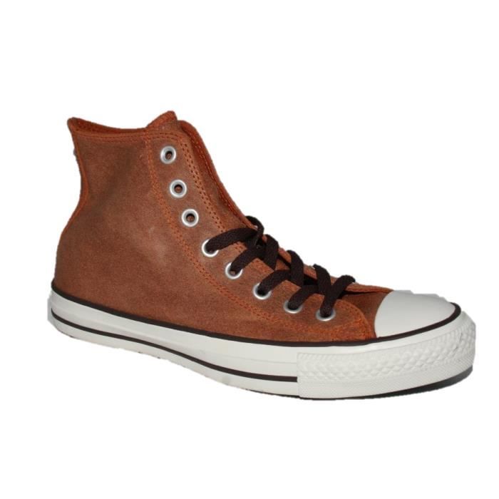 converse cuir marron cdiscount