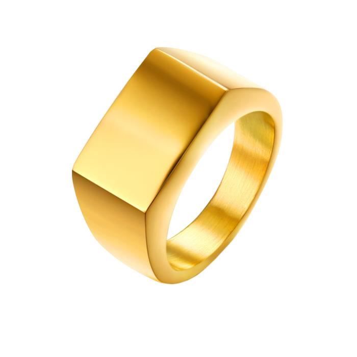 bague homme or large bague homme or large