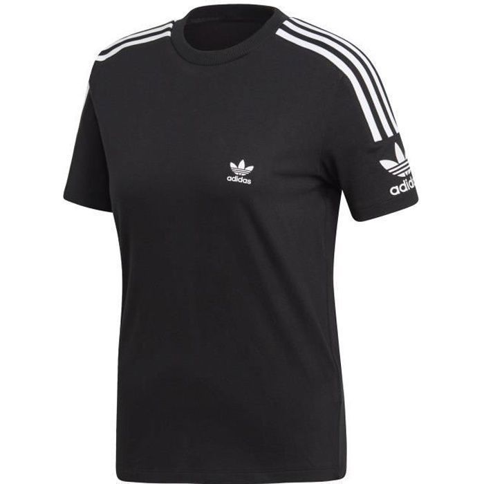 Tee shirt adidas femme noir et blanc deals