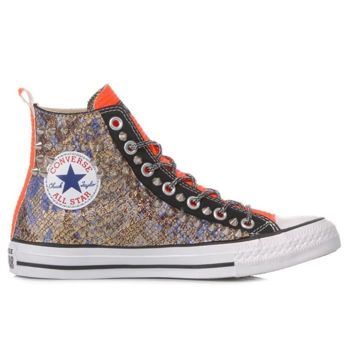 chaussures converse multicolores
