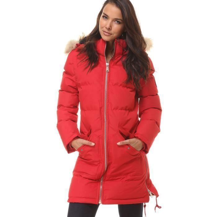 Doudoune norway femme rouge sales