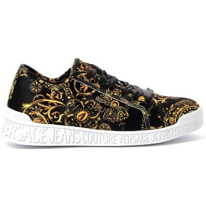 Basket Femme VERSACE VA3SP2 Noir Pointure 40 Noir Cdiscount