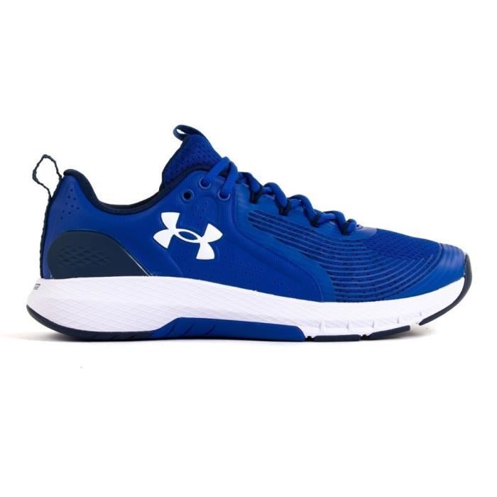 chaussures de fitness under armour charged commit tr 3 pour homme - bleu