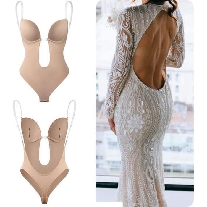 Body dos nu best sale mariage sans bretelle