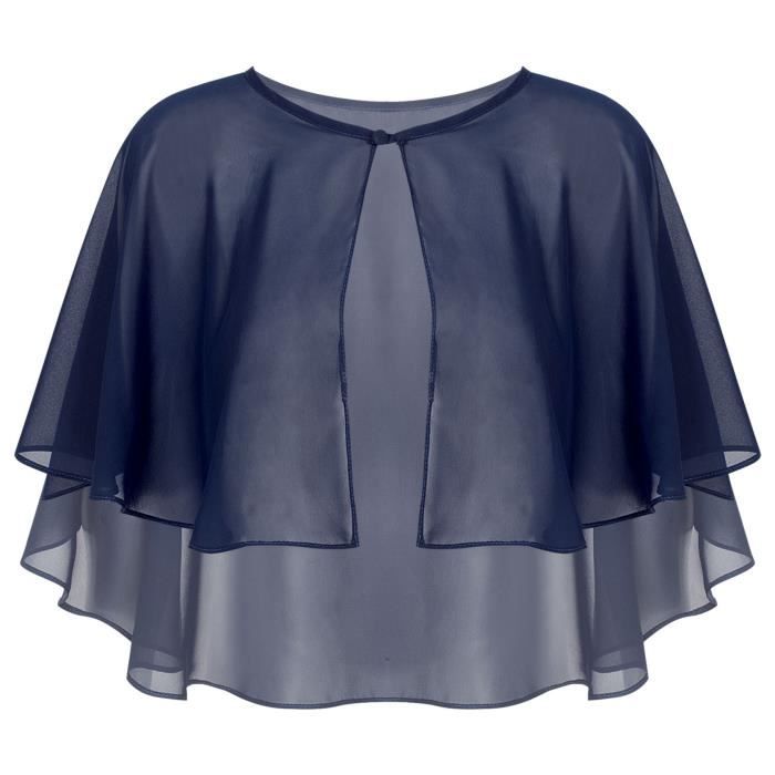 Bolero femme mariage deals bleu marine