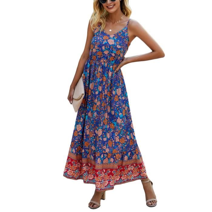 Robe Longue En Velours Femme – Col Rond, Manches Longues – Élégante Pour Soirée, Fête, Cocktail Ou Quotidien