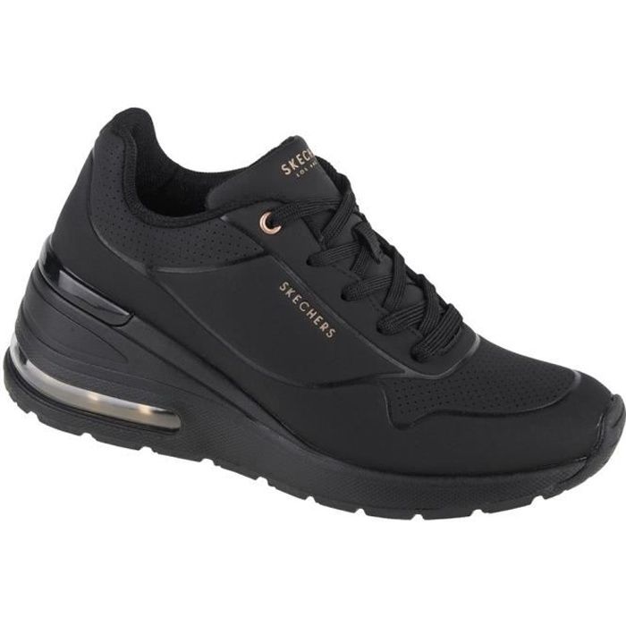 chaussures de running skechers million airelevated air noir - femme/adulte