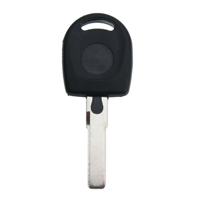NEUFU Couvercle de clé à distance + ID48 Chip Pour VW Polo Golf SEAT Leon Skoda