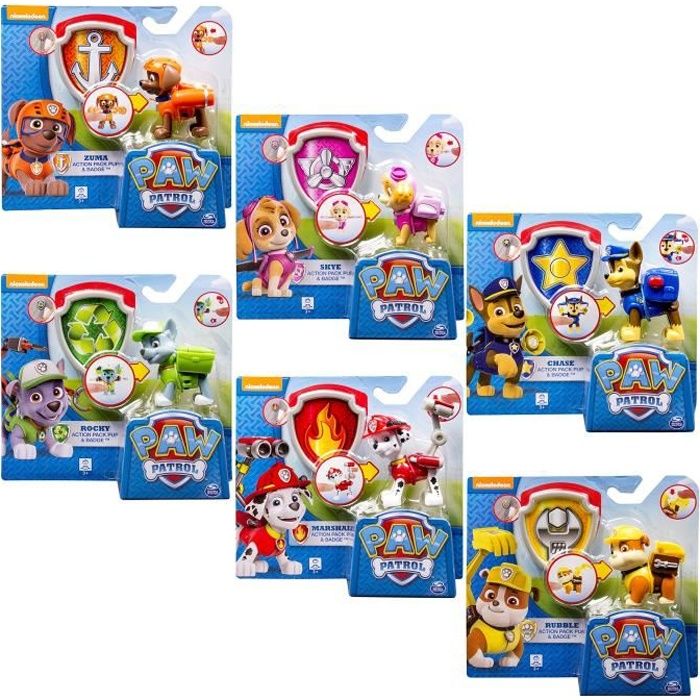 Paw Patrol 6026952 Figurine D Action La Pat Patrouille Modele Aleatoire Cdiscount Jeux Jouets