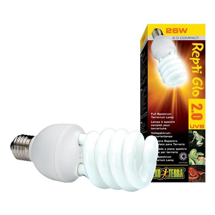 REPTI GLO 2 ampoule fluocompacte 26 W REPTI GLO 2 ampoule fluocompacte 26 W