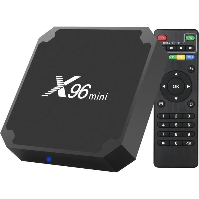 X96 Mini Lecteur Multimédia Android Tv Box Android 10.0Boîte Tv 4K Avec Allwinner H313 Quad
