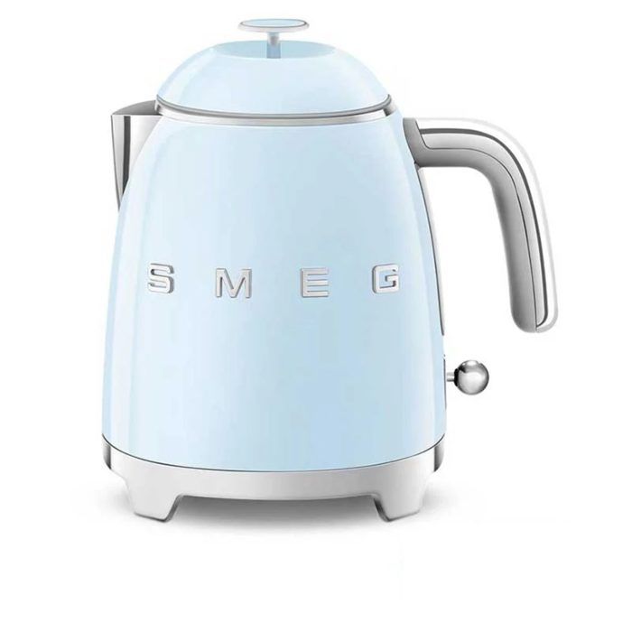 Bouilloire - SMEG - KLF05PBEU - 0.8L - Bleu azur - Compacte et anti-calcaire