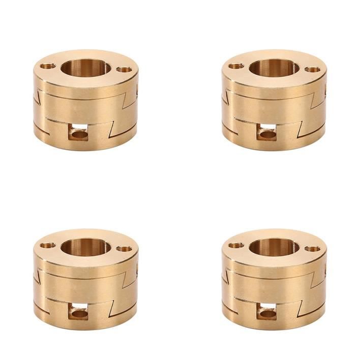 Accouplement Rigide CNC D40 L50 - Coupleur Tige Arbre Moteur Pas à Pas 10mm à 22mm (17x20mm)