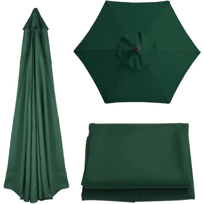 Kit D'accessoires Pour Parasol De Jardin - Pièces De Rechange Universelles Avec Manivelle Et Crochets Latéraux